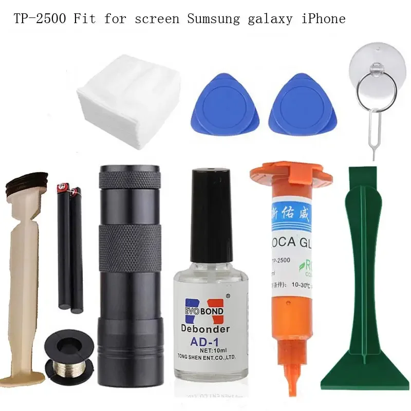 Liquid Uv Glue Kit - Yüksek Kaliteli Orijinal TP-2500 LOCA UV