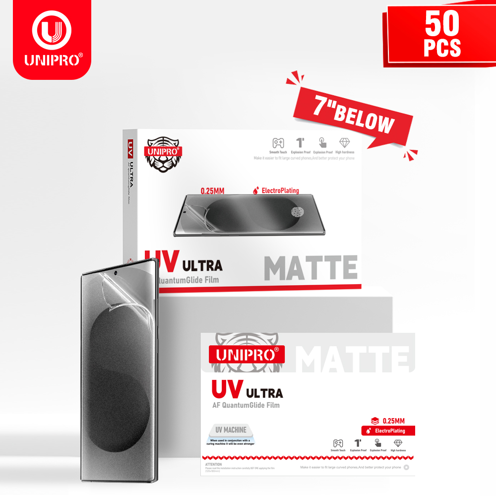 Screen Protector Cutter - UNIPRO 250um HD MAT UV Fiberglas