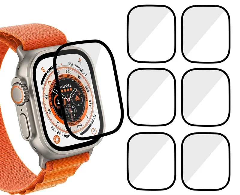 Smartwatch Screen Film - Ekran Koruyucu 3D Temperli Cam Film