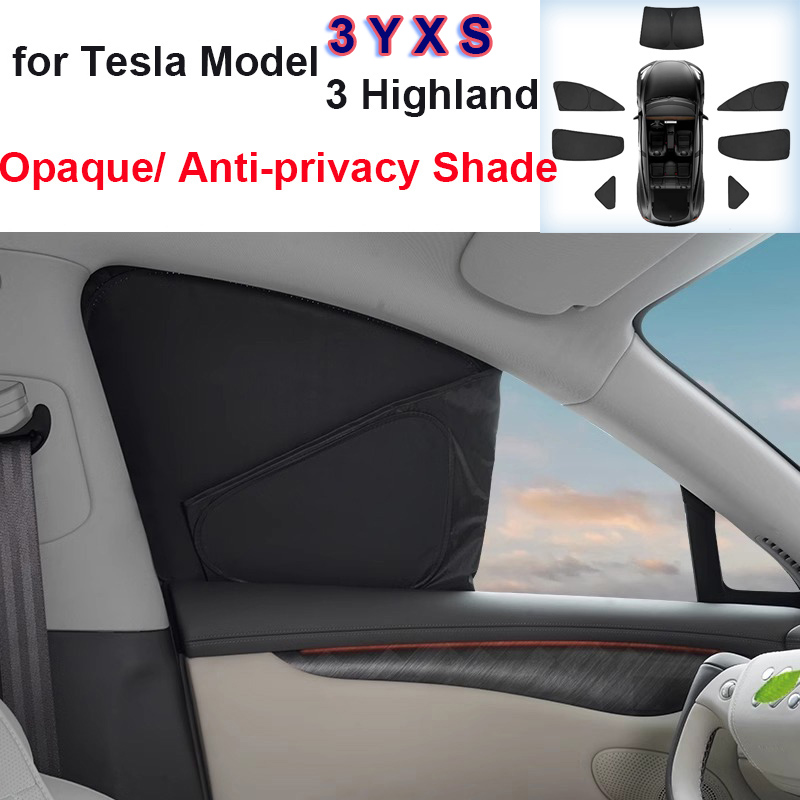 Privacy Screen Protector - Araba Güneşliği Tesla Modeli 3 Y