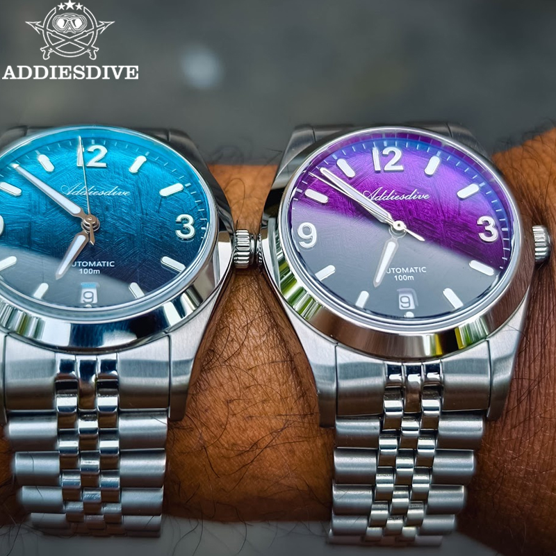 Anti Blue Light Film - ADDIESDIVE Yeni Otomatik Mekanik Saat AD2547