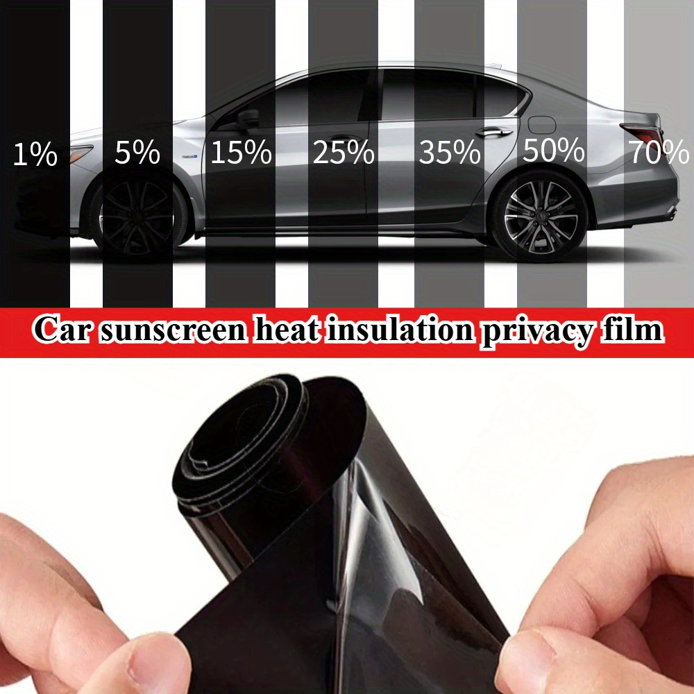 Privacy Screen Protector - Evrensel Oto Cam Filmi %1-%70 VLT