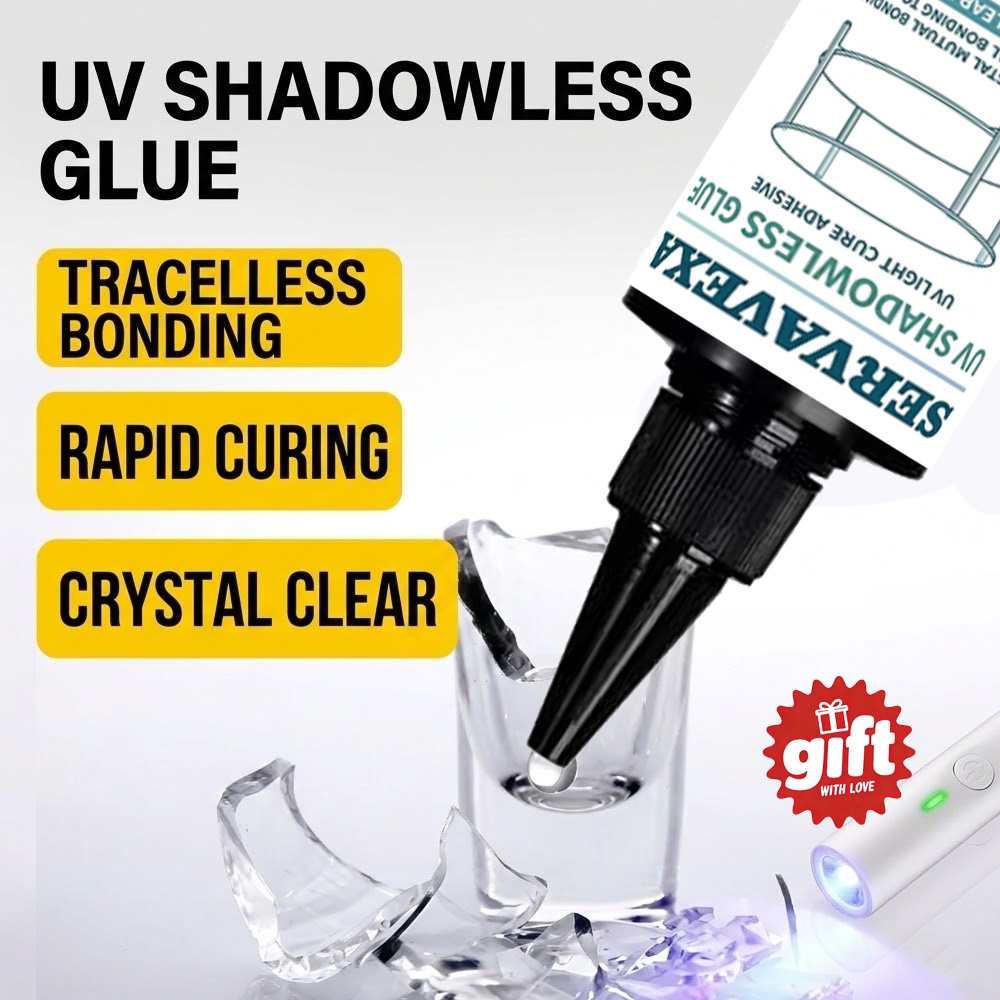 Liquid Uv Glue Kit - SERVAVEXA 110ml UV Işıkla Sertleşen Yapıştırıcı