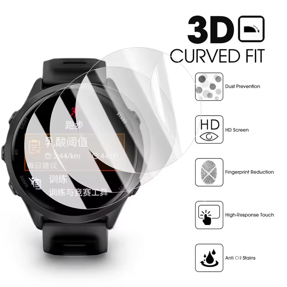 1-3 adet hidrojel filmi Garmin - Smartwatch Screen Film incelemesi ve fiyatı