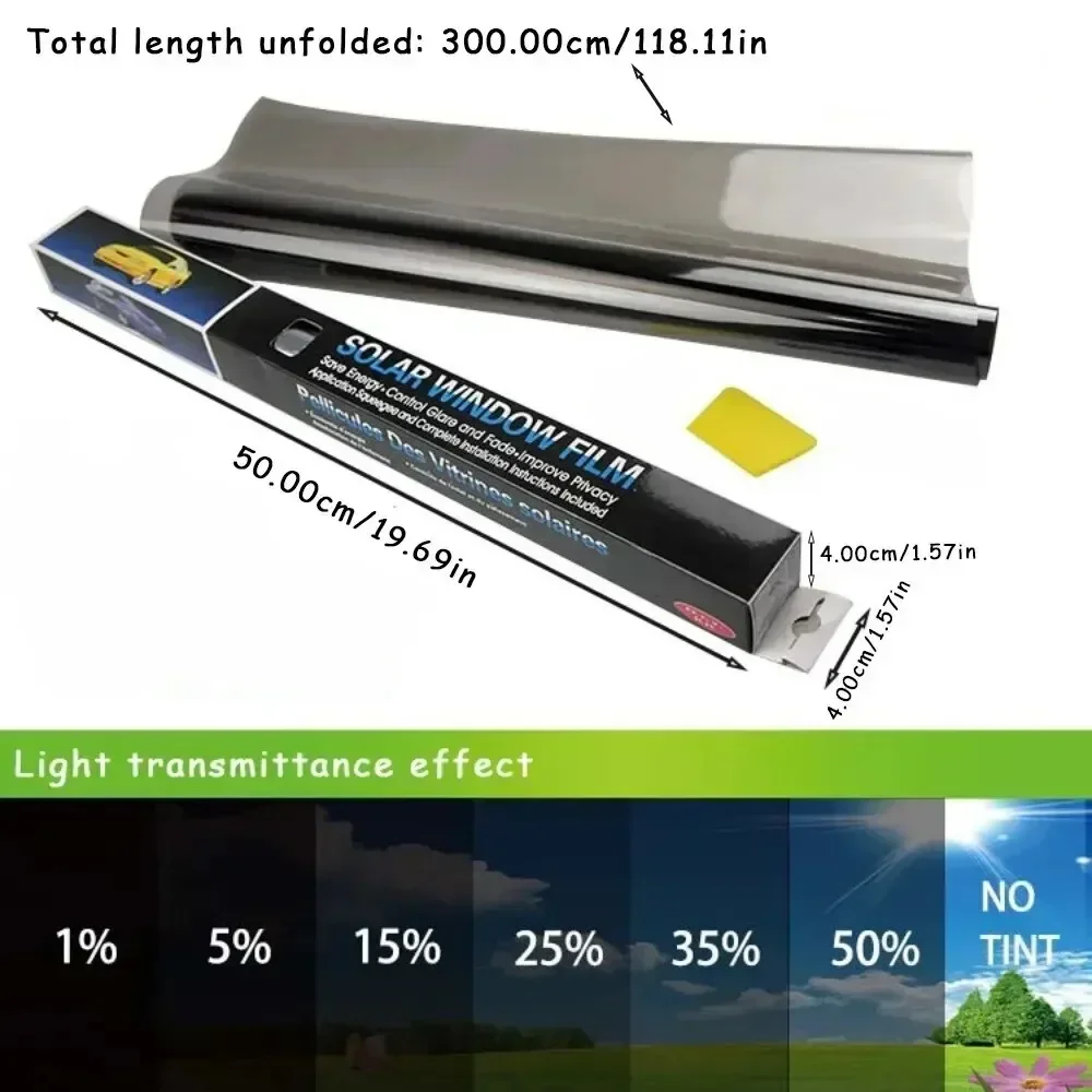 3Mx50CM VLT Siyah Araba Pencer - Glass Protector Auto incelemesi ve fiyatı