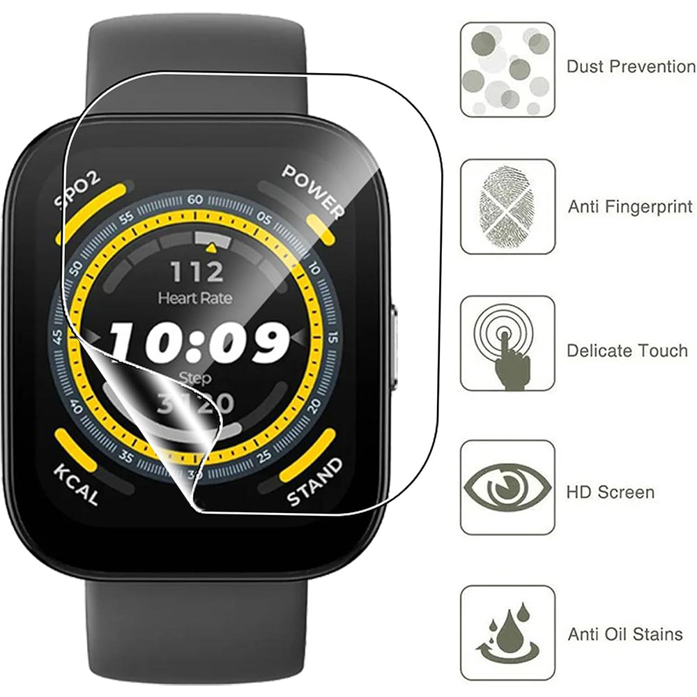 3 adet şeffaf HD ekran koruyuc - Smartwatch Screen Film incelemesi ve fiyatı