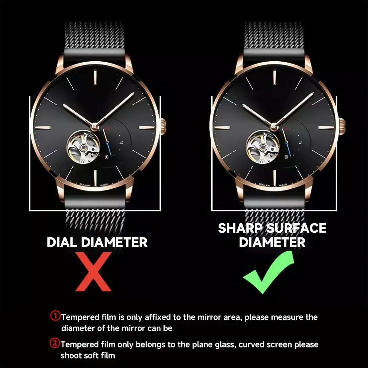 26-46mm Evrensel Temperli Cam  - Smartwatch Screen Film incelemesi ve fiyatı
