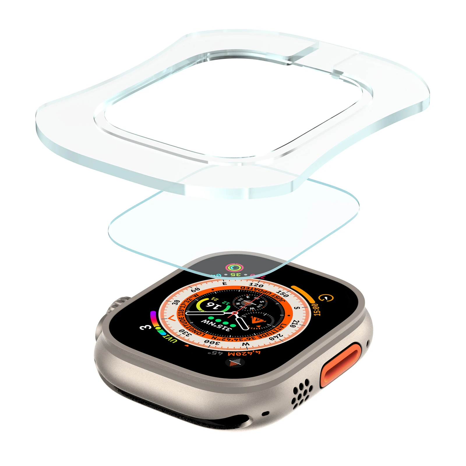 Apple Watch Ultra için temperl - Screen Alignment Tool incelemesi ve fiyatı